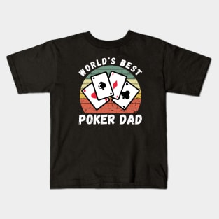 Poker Dad Kids T-Shirt